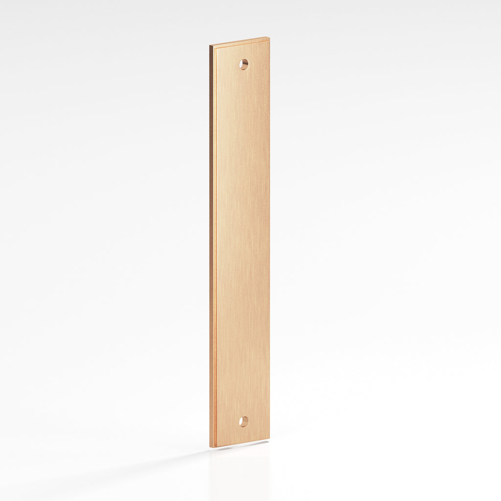 Colonial Bronze Series 9948 6" Rectangular Stepped Backplate Satin Bronze / 6"