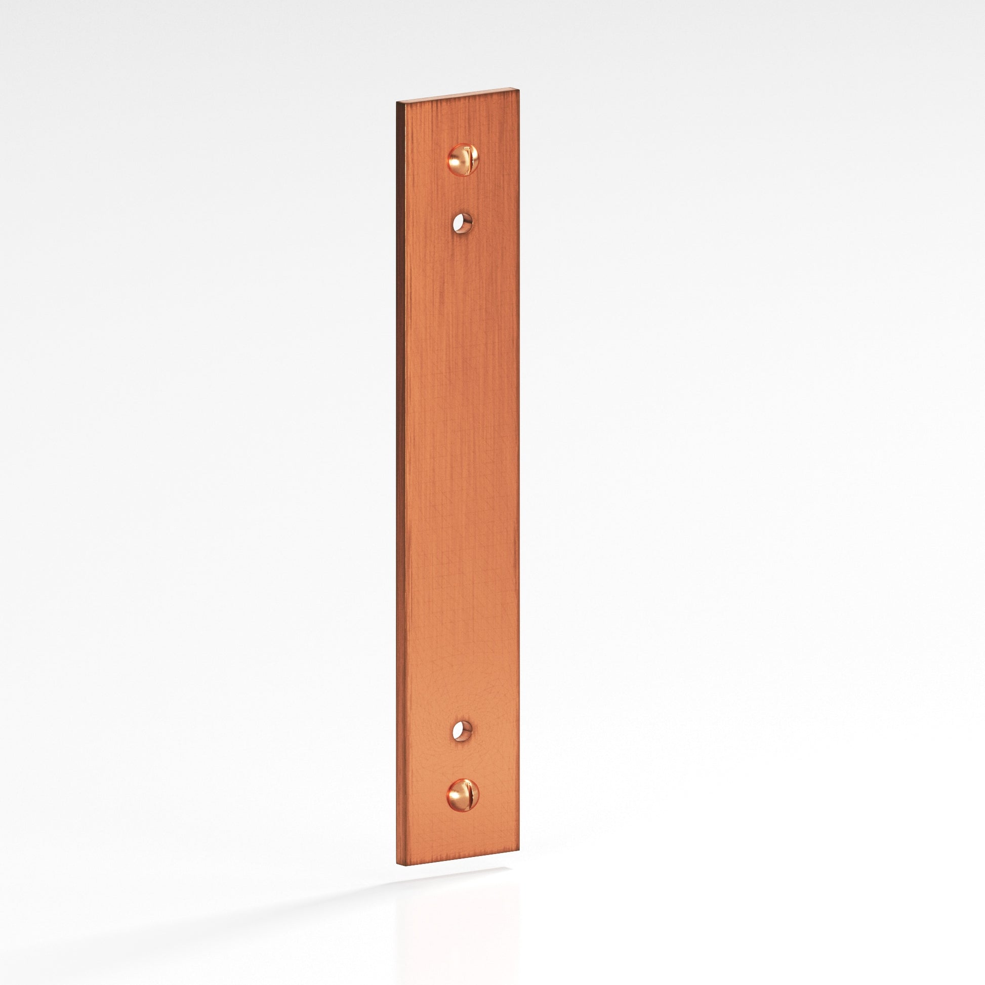 Colonial Bronze Series 9947 8" Rectangular Backplate With Exposed Finished Screws Antique Copper / 8"