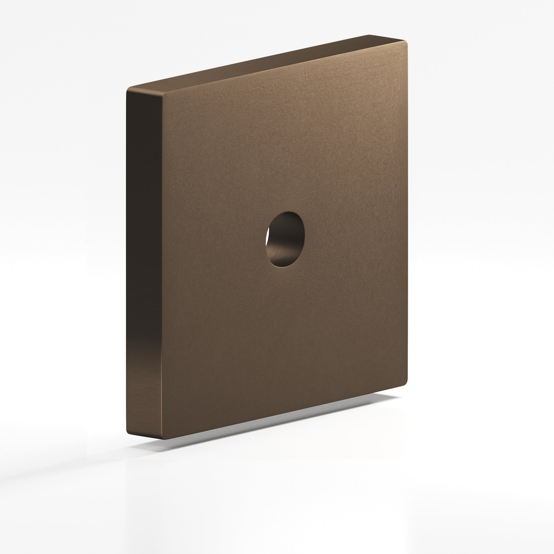 Colonial Bronze Series 9950 1" Square Backplate Heritage Bronze / 1"