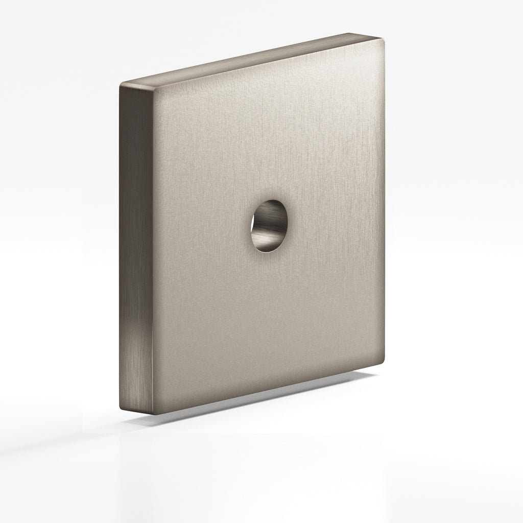 Colonial Bronze Series 9953 1.75" Square Backplate Matte Pewter / 1.75"