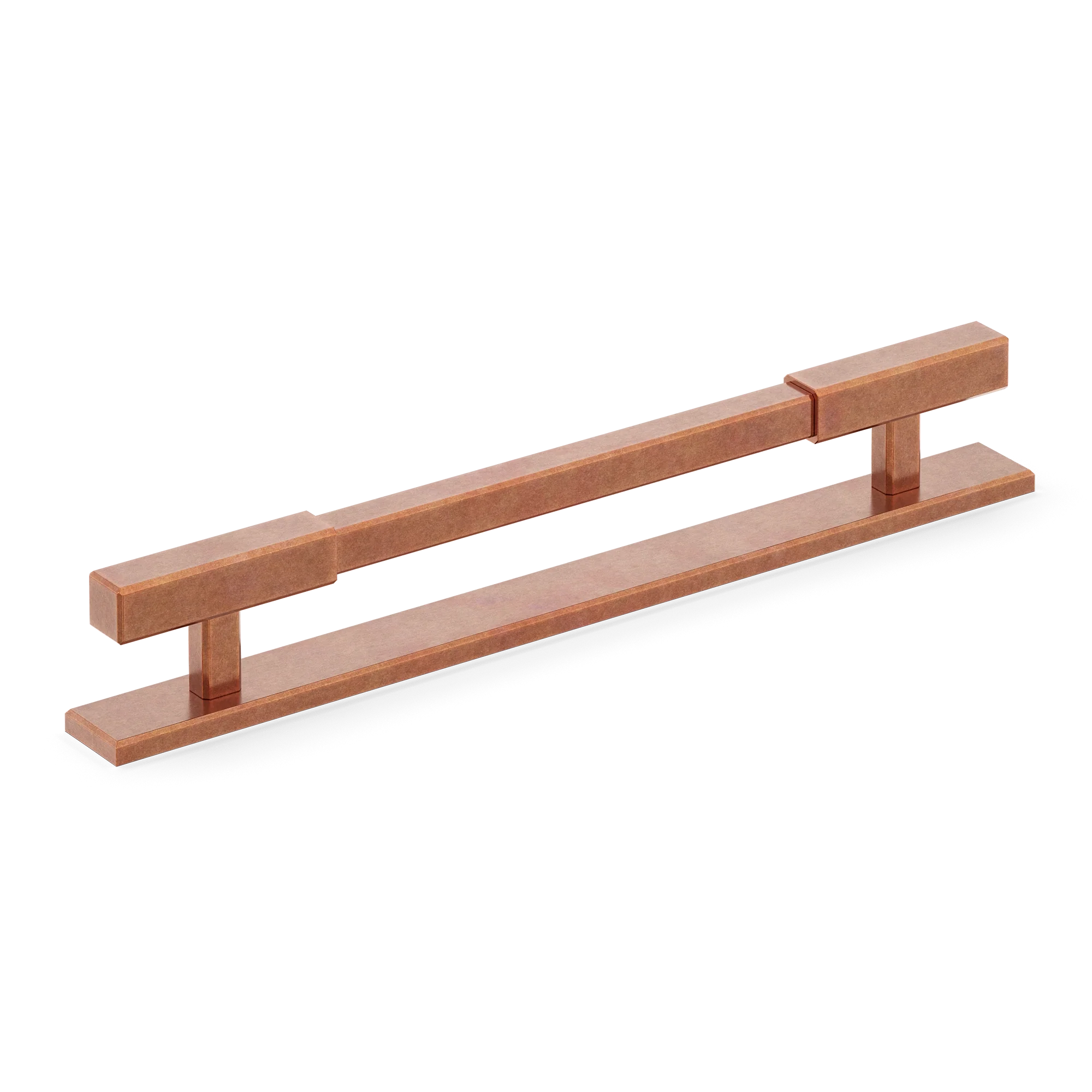 Armac Martin Digbeth Plain Cabinet Handle With Backplate