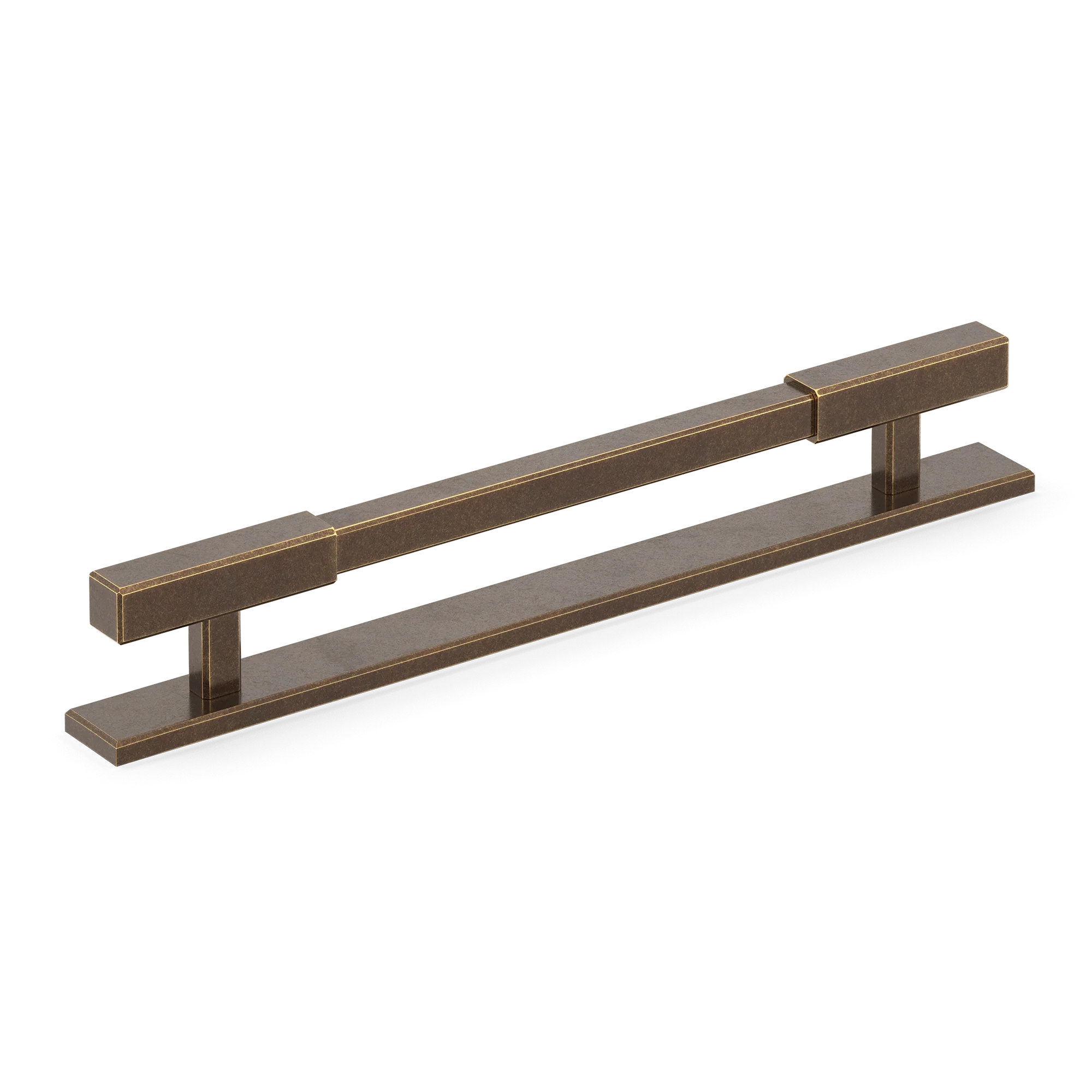 Armac Martin Digbeth Plain Cabinet Handle With Backplate