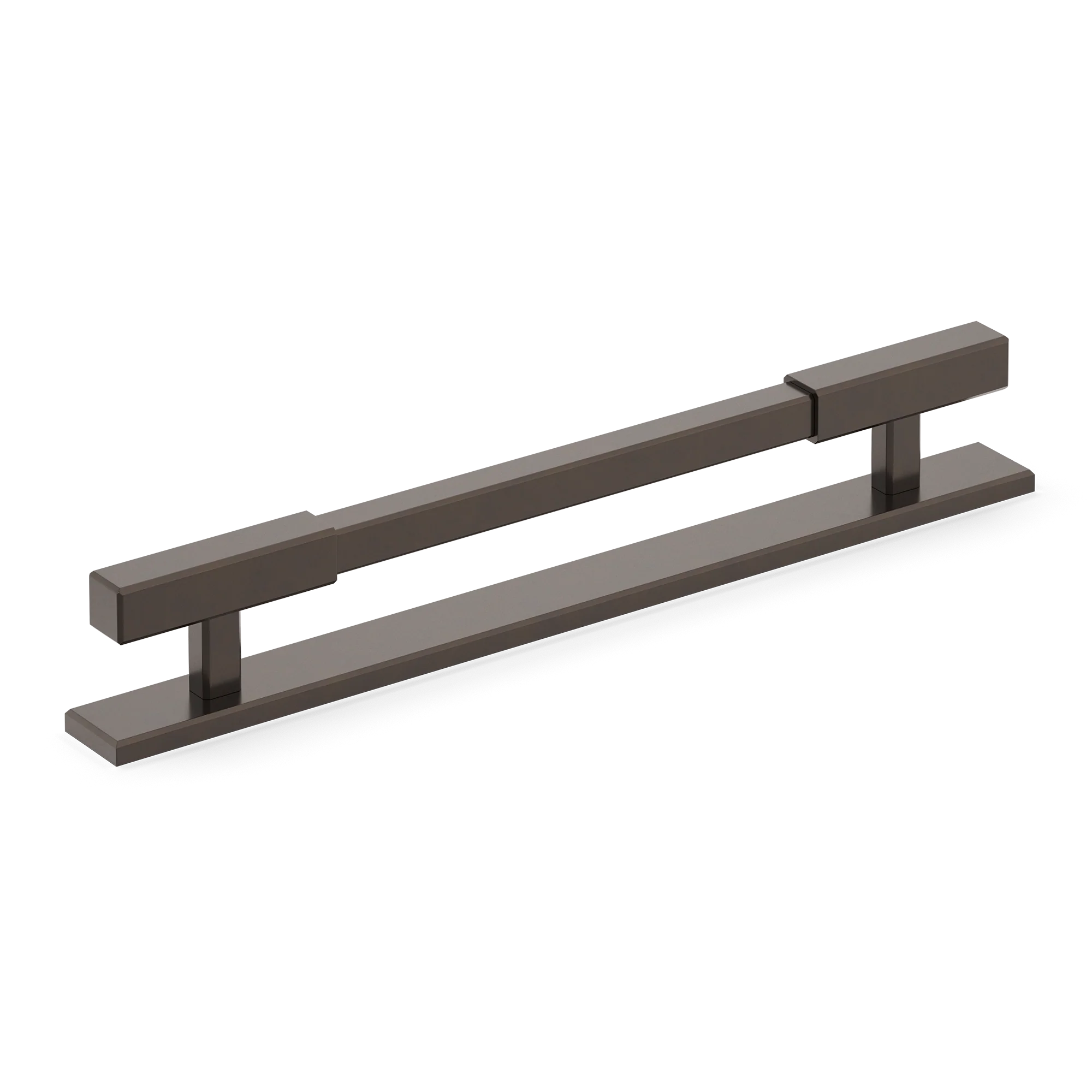 Armac Martin Digbeth Plain Cabinet Handle With Backplate