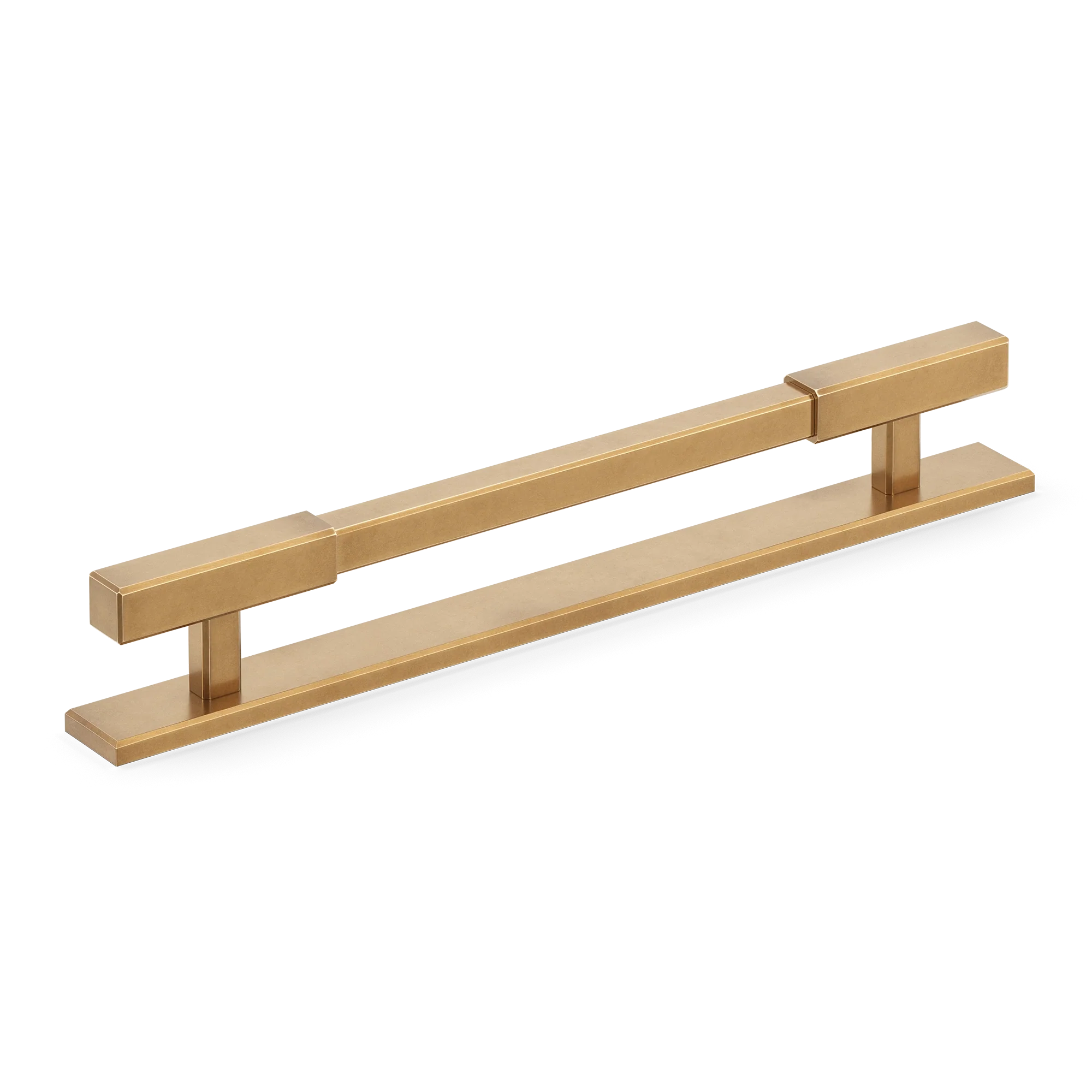 Armac Martin Digbeth Plain Cabinet Handle With Backplate