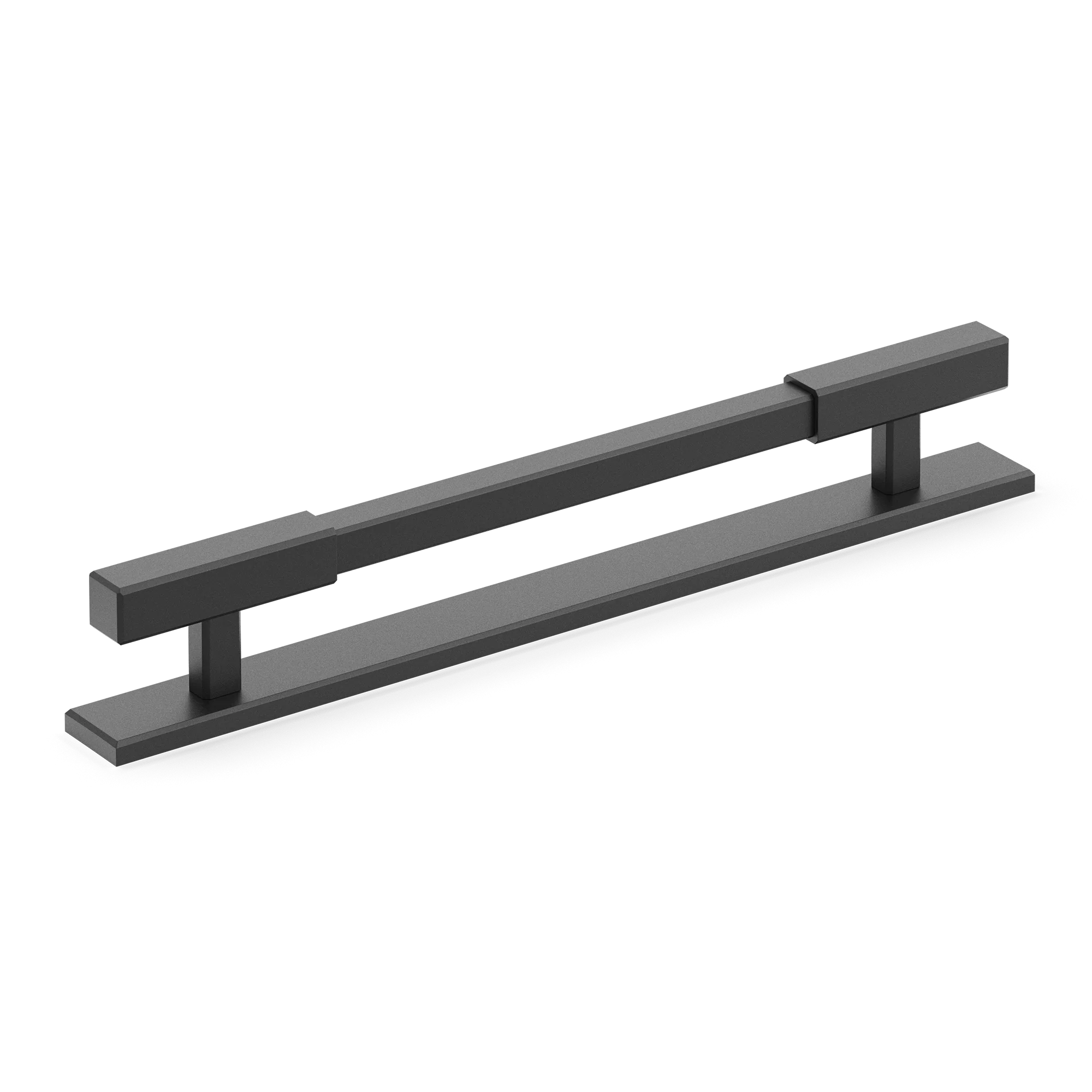 Armac Martin Digbeth Plain Cabinet Handle With Backplate