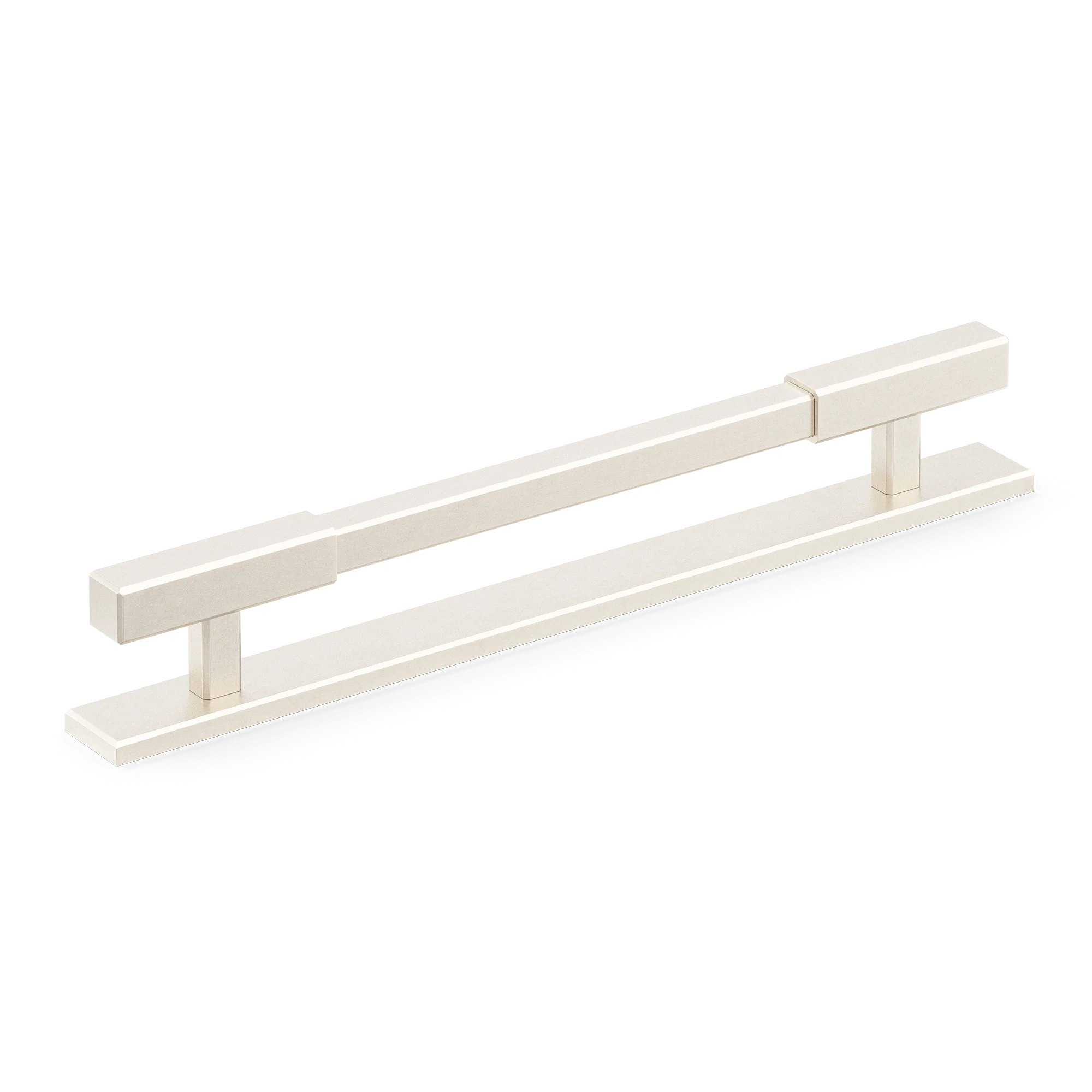 Armac Martin Digbeth Plain Cabinet Handle With Backplate