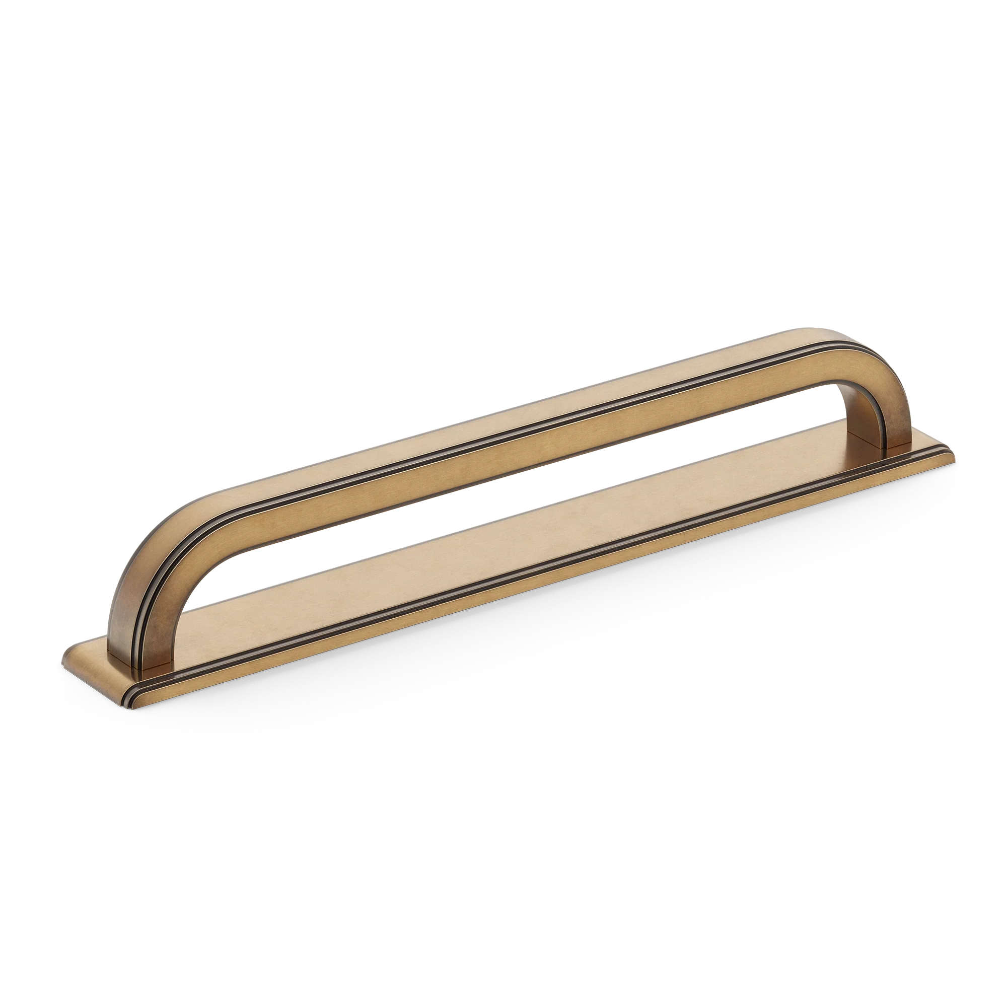 Armac Martin Dougan Cabinet Handle With Backplate