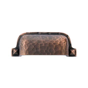 Emtek Hammered Bin Cabinet Bin Pull