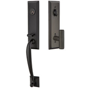 Emtek Adams Tubular Entryset Monolithic with Ace Knob