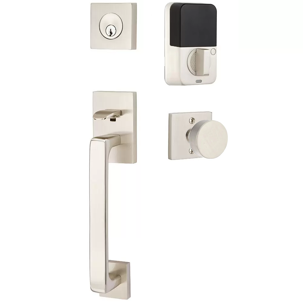 Emtek Baden Tubular Entryset Sectional with Round Knob