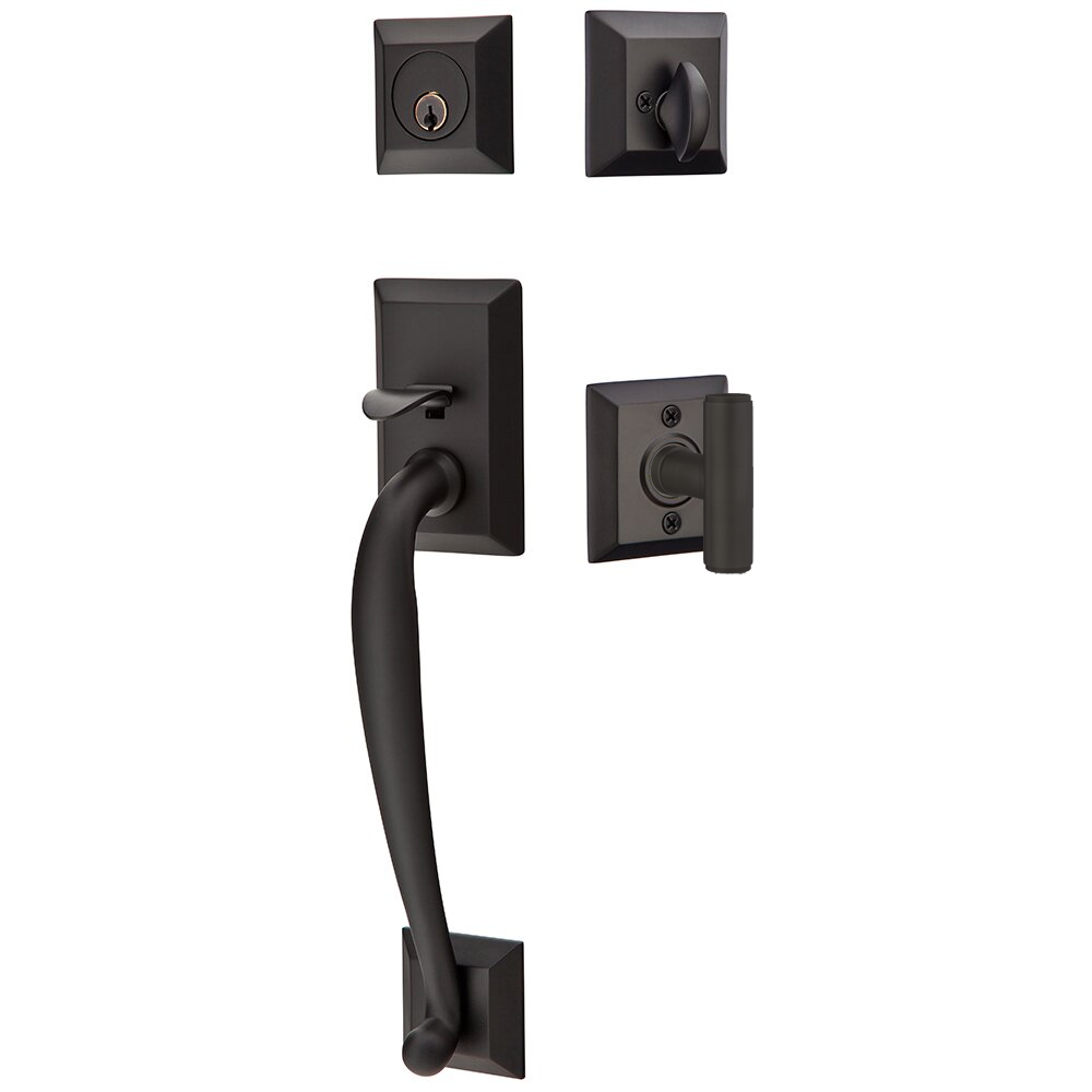 Emtek Franklin Tubular Entryset Sectional with Ace Knob