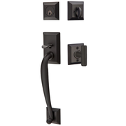 Emtek Franklin Tubular Entryset Sectional with Ace Knob