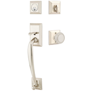 Emtek Franklin Tubular Entryset Sectional with Norwich Knob