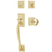 Emtek Franklin Tubular Entryset Sectional with Spoke Knob