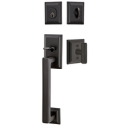 Emtek Hamden Tubular Entryset Sectional with Ace Knob