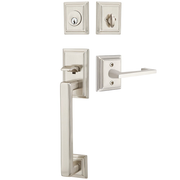 Emtek Hamden Tubular Entryset Sectional with Argos Lever