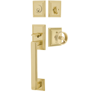 Emtek Hamden Tubular Entryset Sectional with Spoke Knob