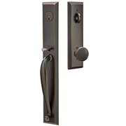 Emtek Jefferson Tubular Entryset Full Length with Providence Knob