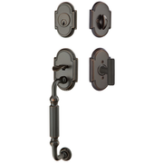 Emtek Knoxville Tubular Entryset Sectional with Ace Knob