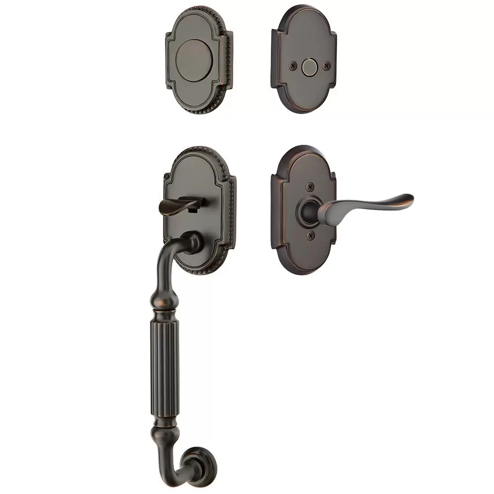 Emtek Knoxville Tubular Entryset Sectional with Round Knob