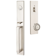 Emtek Lausanne Tubular Entryset Full Length with Rope Knob