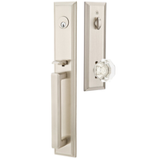 Emtek Melrose Tubular Entryset Full Length with Old Town Knob