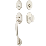 Emtek Nashville Tubular Entryset Sectional with Egg Knob