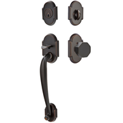 Emtek Nashville Tubular Entryset Sectional with Octagon Knob