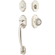 Emtek Nashville Tubular Entryset Sectional with Rope Knob