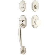 Emtek Nashville Tubular Entryset Sectional with Round Knob