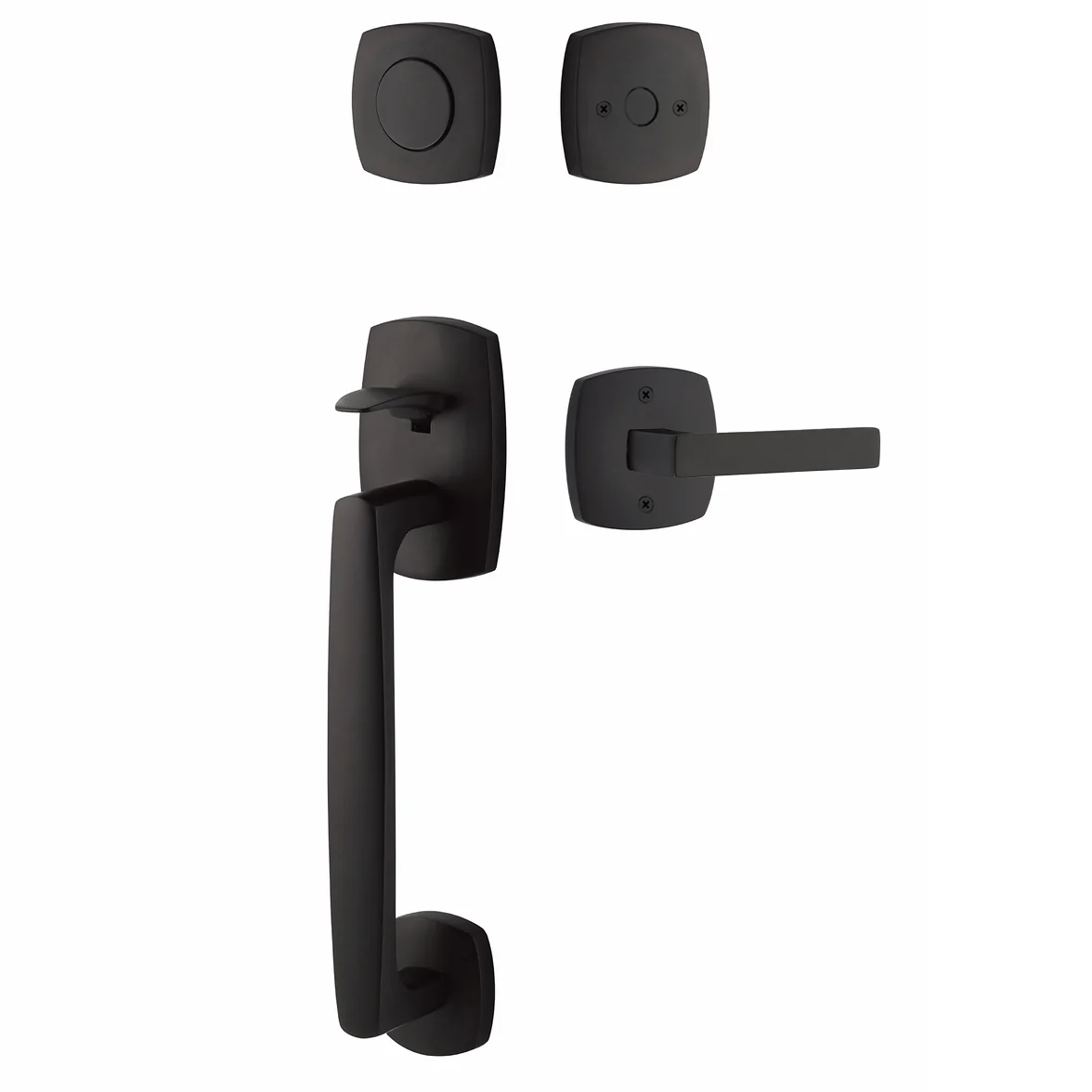 Emtek Urban Modern Tub Sectional with Dumont Lever