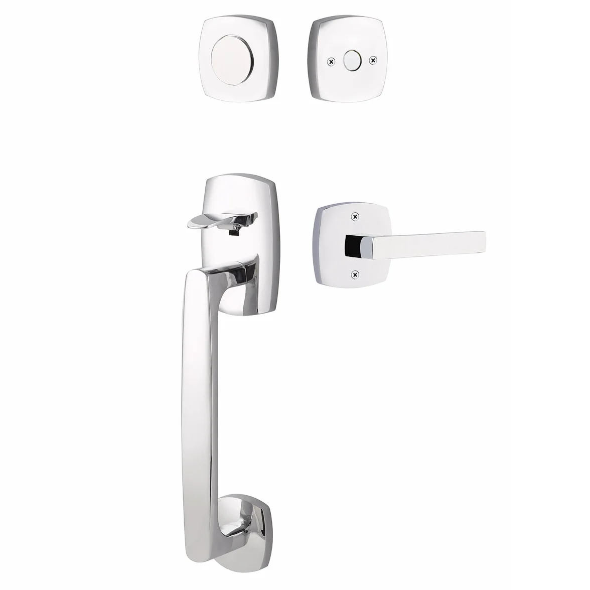 Emtek Urban Modern Tub Sectional with Dumont Lever