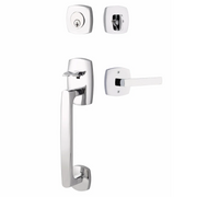 Emtek Urban Modern Tub Sectional with Dumont Lever