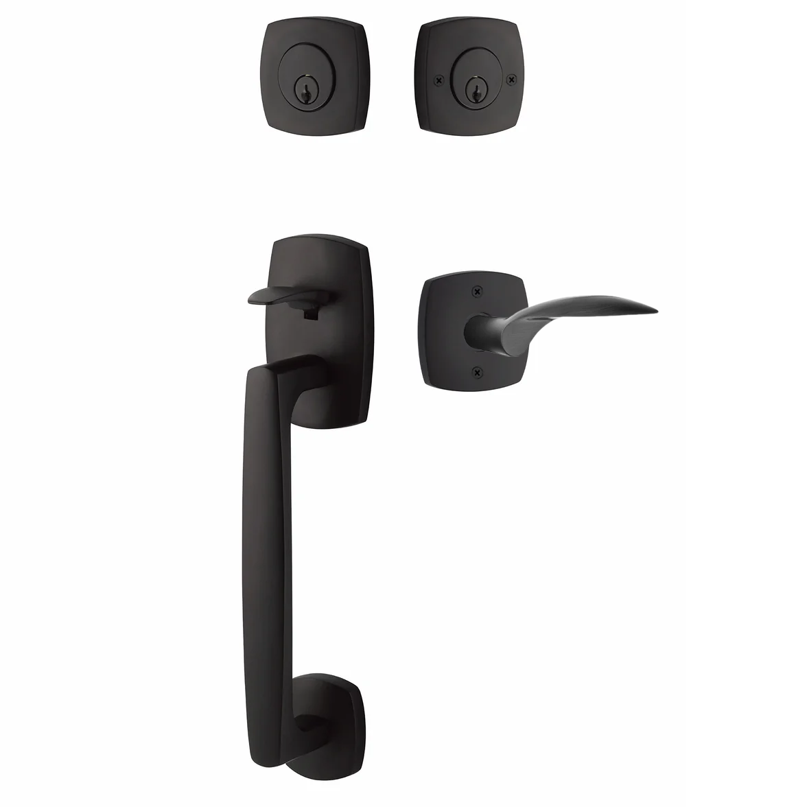 Emtek Urban Modern Tub Sectional with Mercury Lever