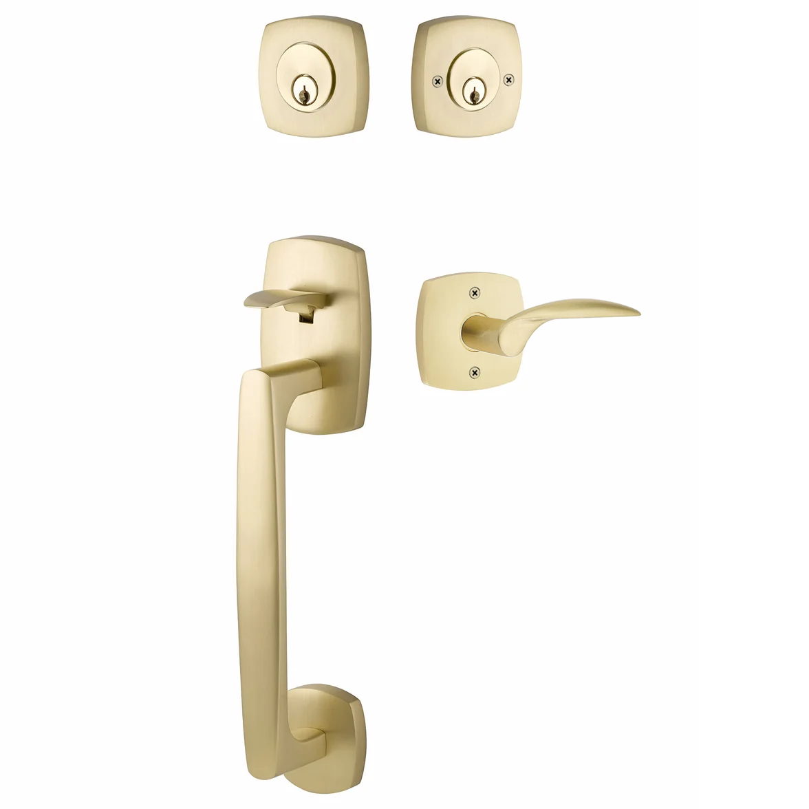 Emtek Urban Modern Tub Sectional with Mercury Lever