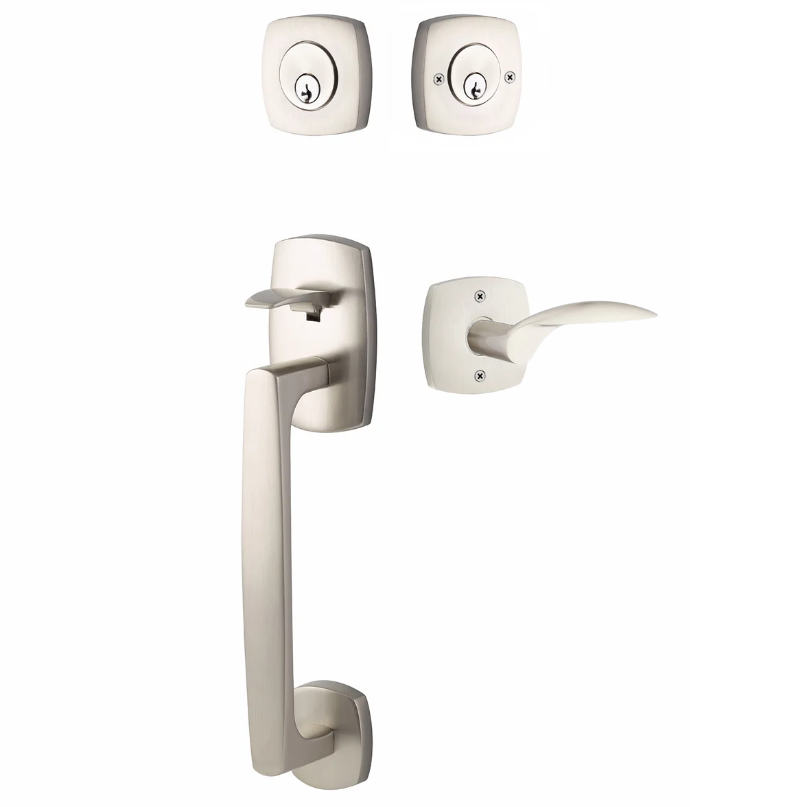 Emtek Urban Modern Tub Sectional with Mercury Lever