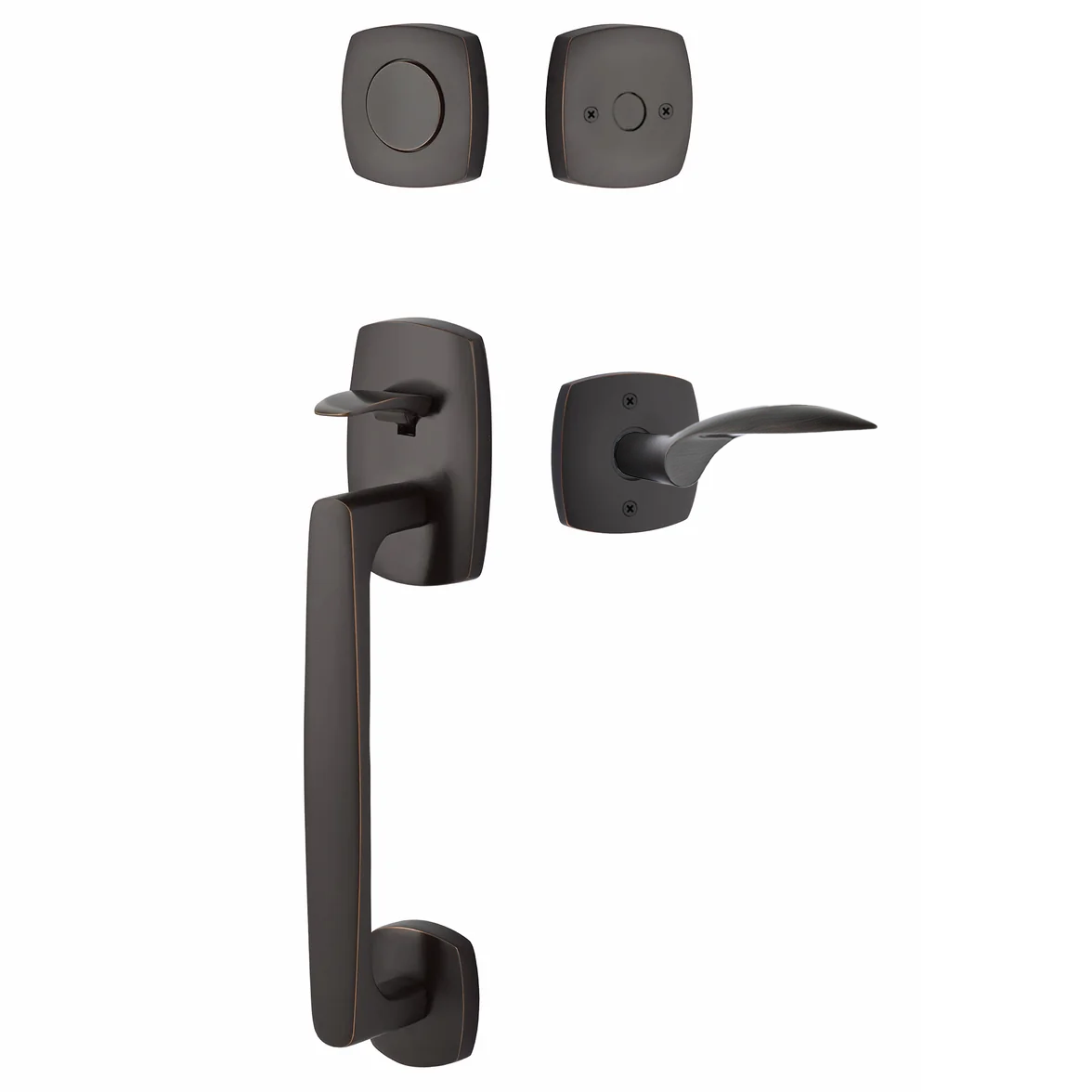 Emtek Urban Modern Tub Sectional with Mercury Lever