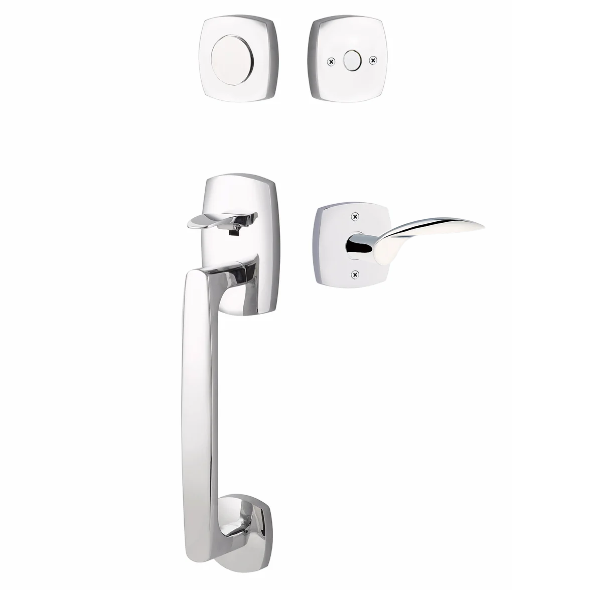 Emtek Urban Modern Tub Sectional with Mercury Lever