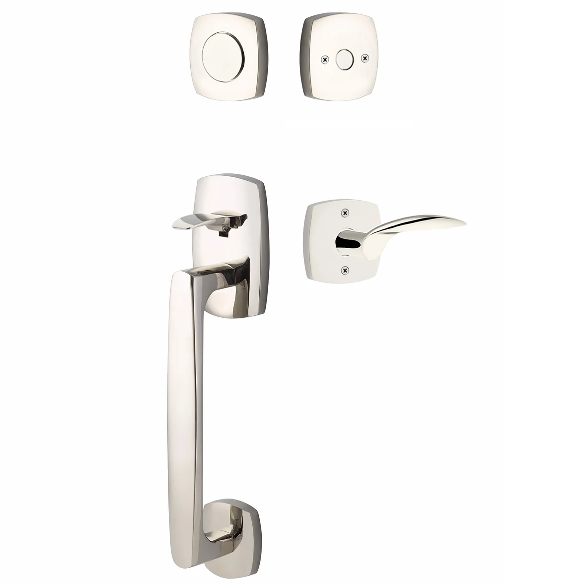 Emtek Urban Modern Tub Sectional with Mercury Lever