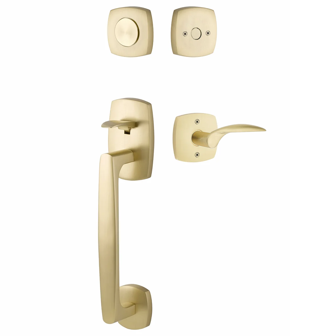 Emtek Urban Modern Tub Sectional with Mercury Lever