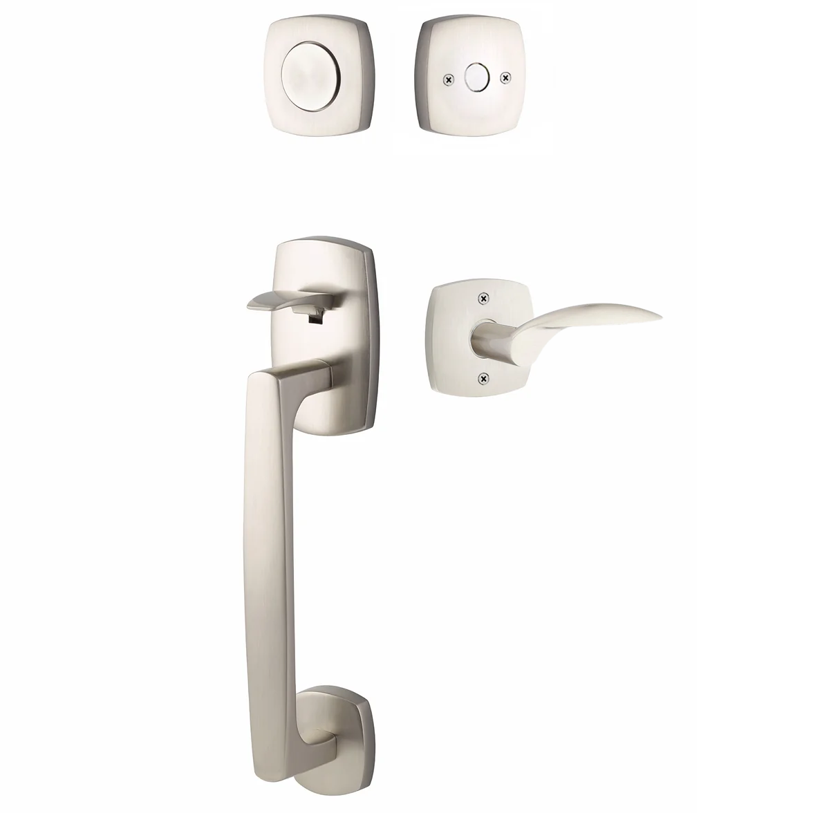 Emtek Urban Modern Tub Sectional with Mercury Lever