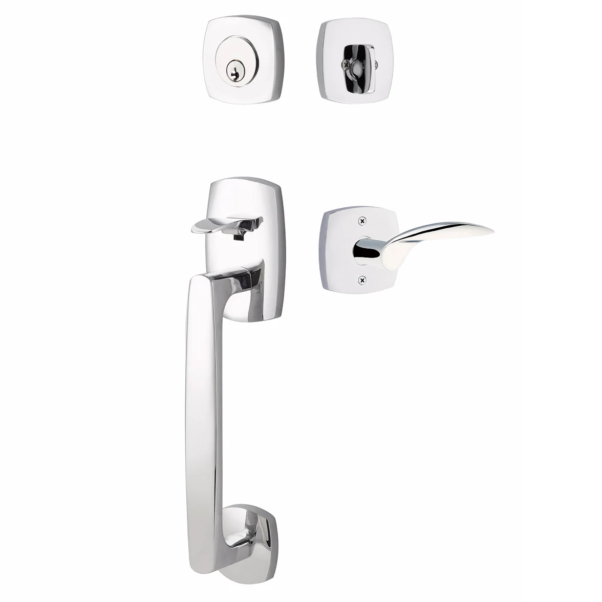 Emtek Urban Modern Tub Sectional with Mercury Lever