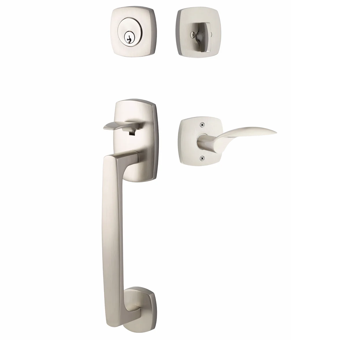 Emtek Urban Modern Tub Sectional with Mercury Lever