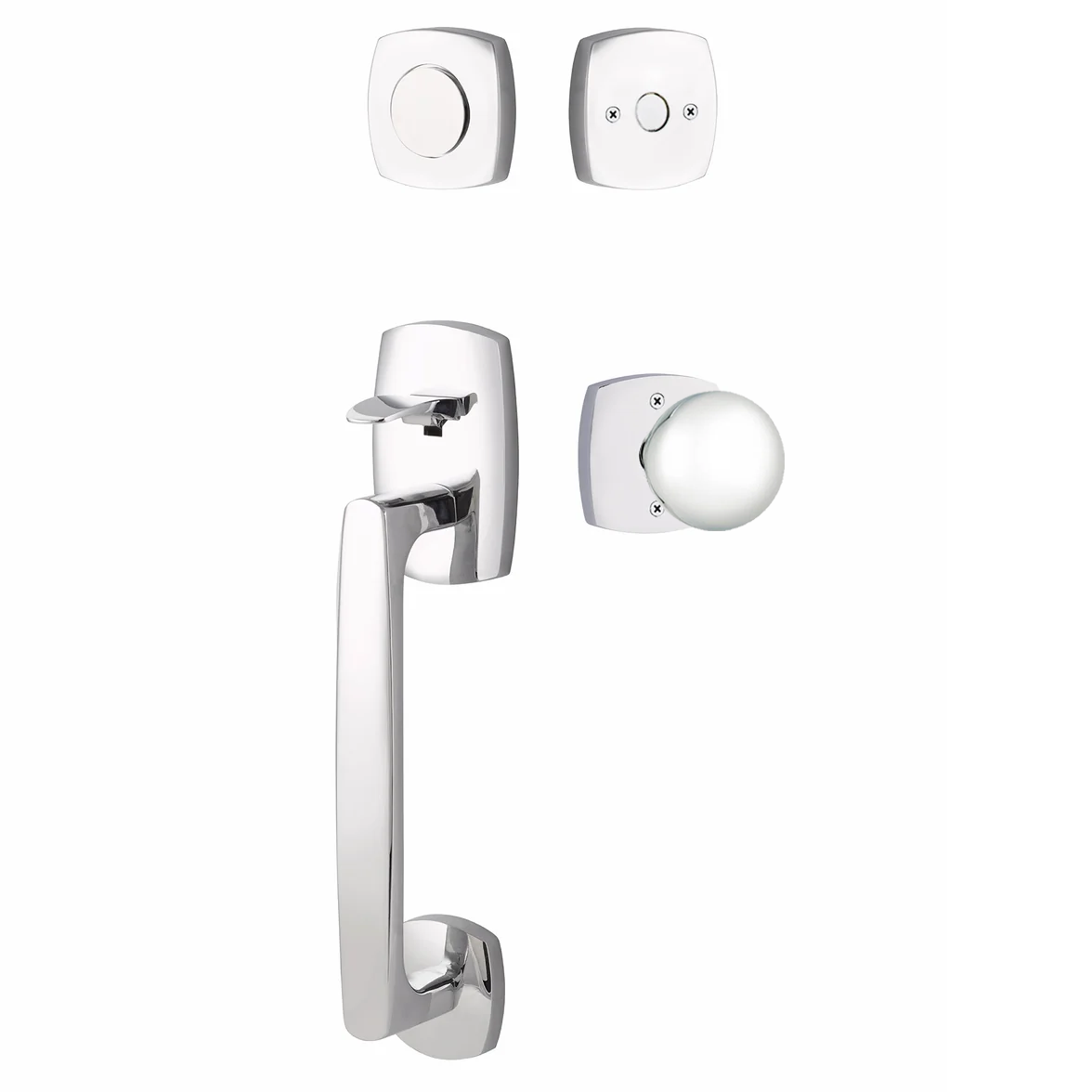 Emtek Urban Modern Tub Sectional with Orb Knob