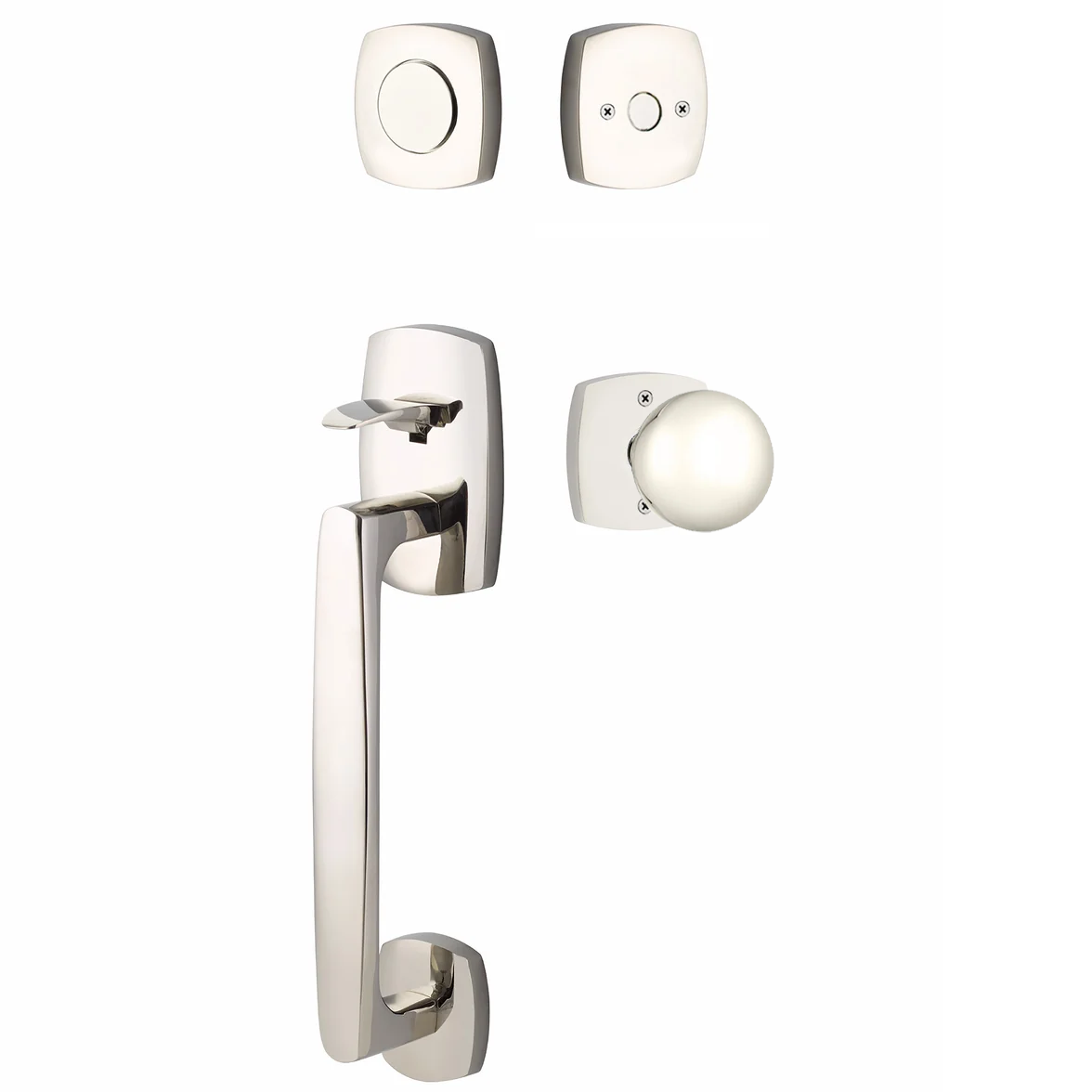 Emtek Urban Modern Tub Sectional with Orb Knob