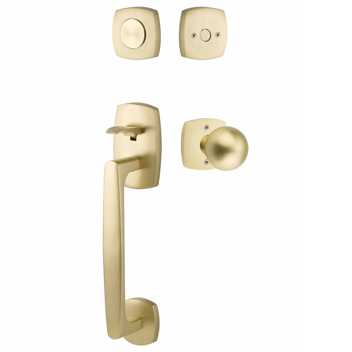 Emtek Urban Modern Tub Sectional with Orb Knob