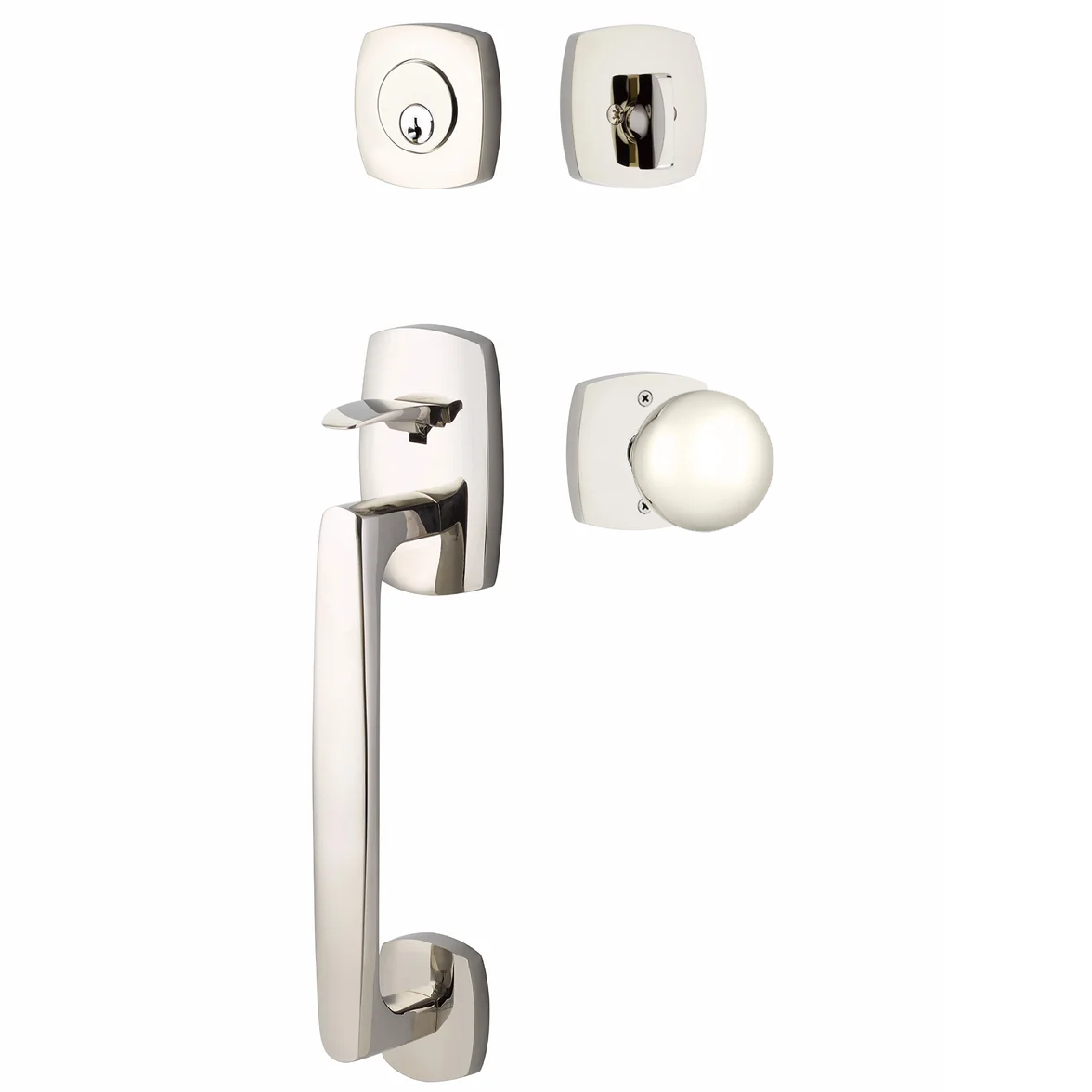 Emtek Urban Modern Tub Sectional with Orb Knob