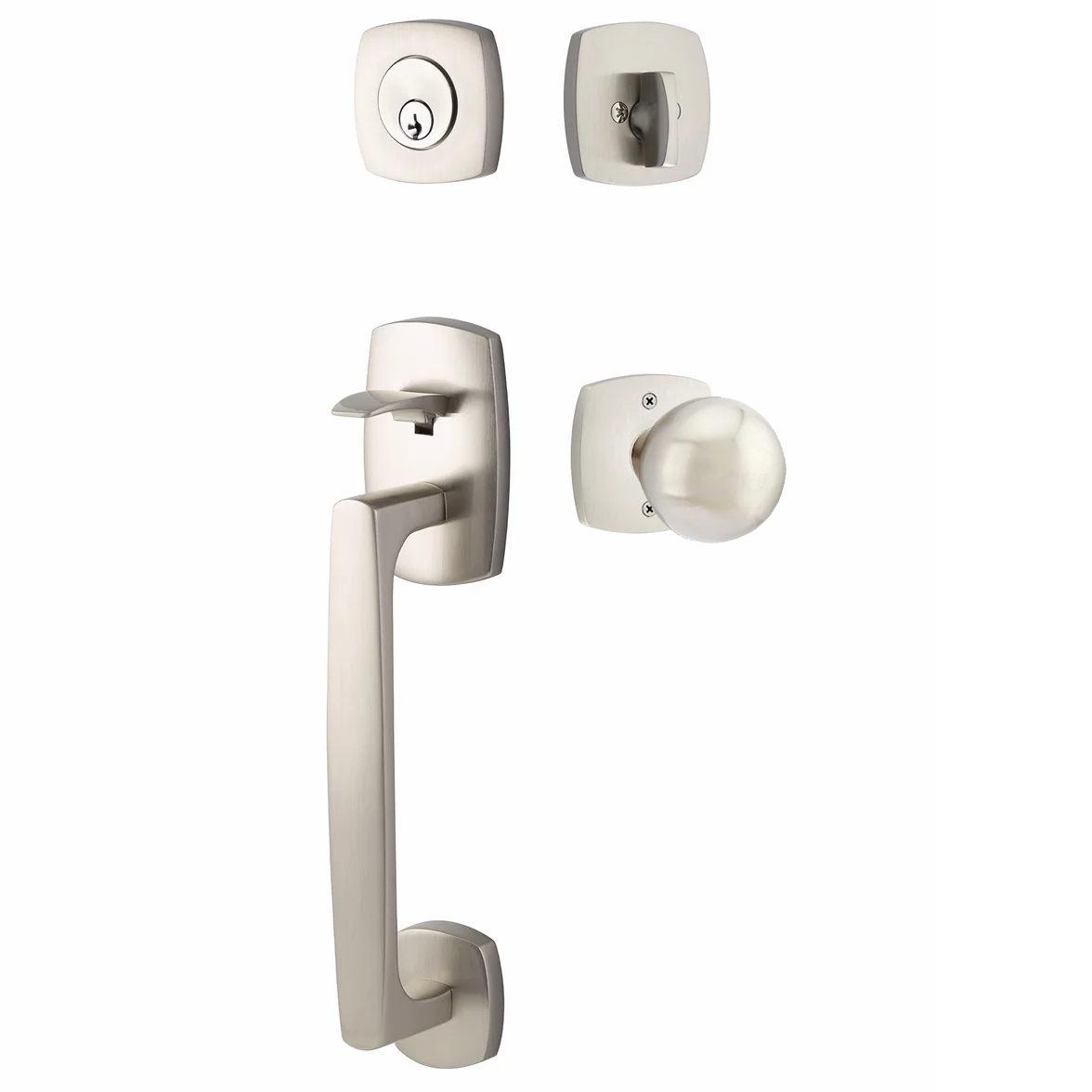 Emtek Urban Modern Tub Sectional with Orb Knob
