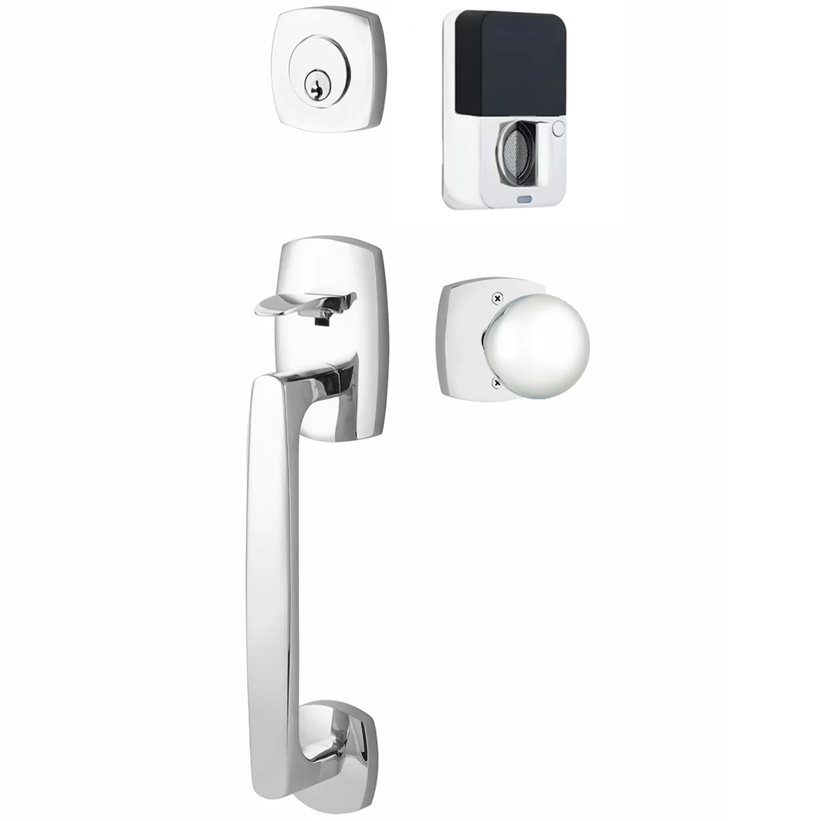 Emtek Urban Modern Tub Sectional with Orb Knob