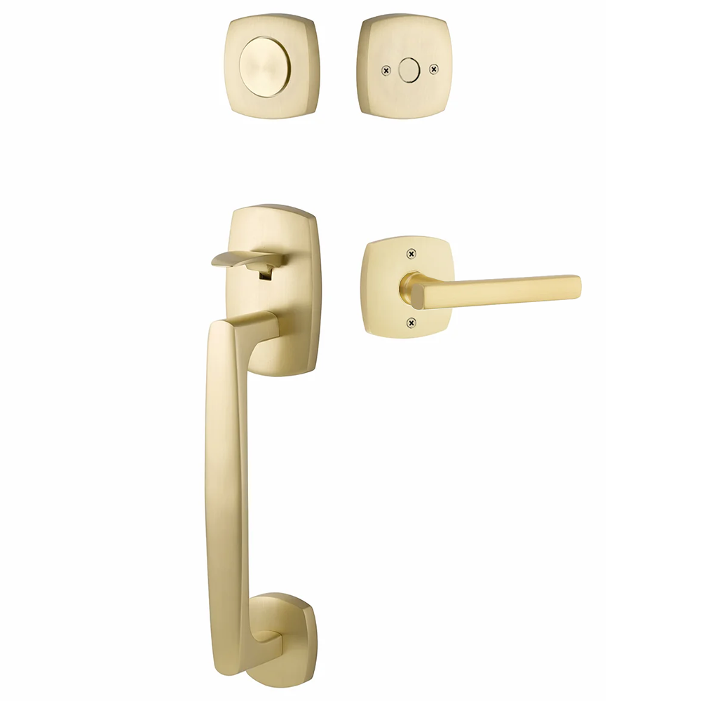 Emtek Urban Modern Tub Sectional with Freestone Lever